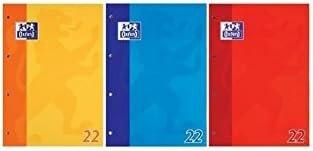 Actual product image Oxford School notepad, A4, ruling 20 (A4, Plain, Hardcover)