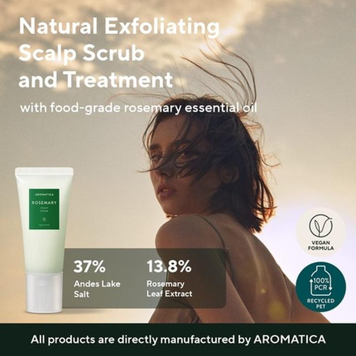 Immagine prodotto Aromatica Scrub per il cuoio capelluto al rosmarino (165 ml)