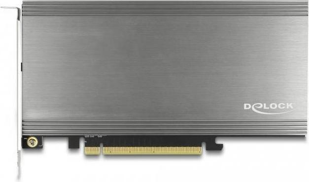 Produktbild Delock PCI Express x16 Karte > 4x intern NVMe M.2 Key M
