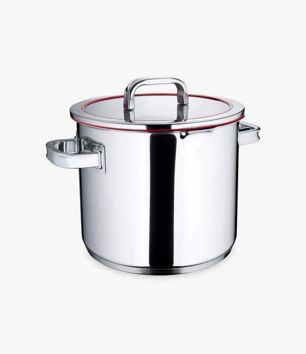 Produktbild WMF Kochtopf Gemüse- Suppentopf Induktion gross 24cm 8,8l Funtion4 Edelstahl 18/10 (24 cm, Kochtopf, Edelstahl)