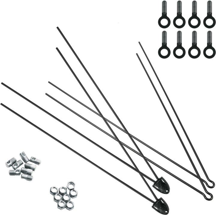 Actual product image SKS V-strut bag 3.0 V2A Coiled 355mm including accessories (Rear mudguard)