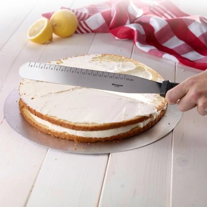 Actual product image Westmark Spreading pallet with measuring unitPPE Stainless steel