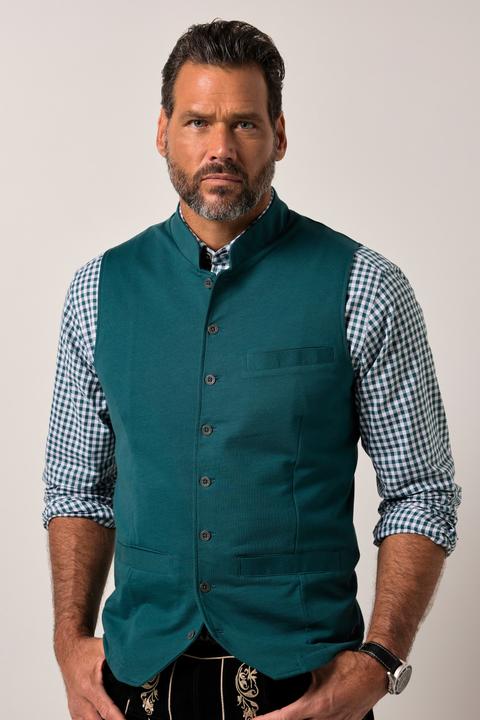 Produktbild JP1880 Weste, Tracht, Sweat, Stehkragen, Stickerei, bis 7 XL (XL)