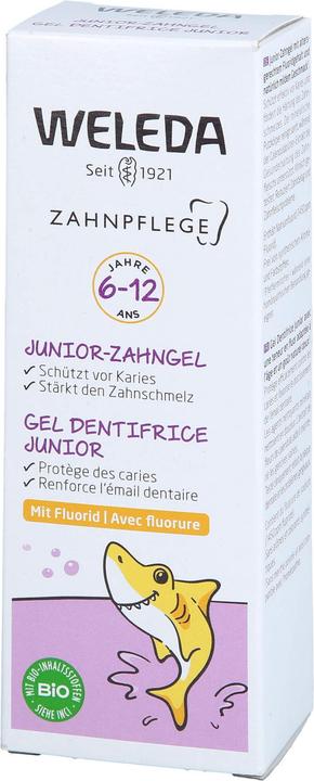 Actual product image Weleda Zahngel Junior mit Fluori (50 ml)