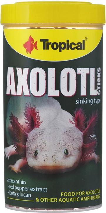 Produktbild Tropical Axolotl Sticks - Futter für Axolotl - 135g (250 ml)