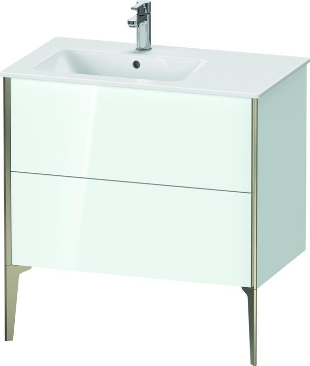 Actual product image Duravit XViu 4486 Vanity unit vertical, 2 drawers, for wash basin ME by Starck 234583 Basin left, 81