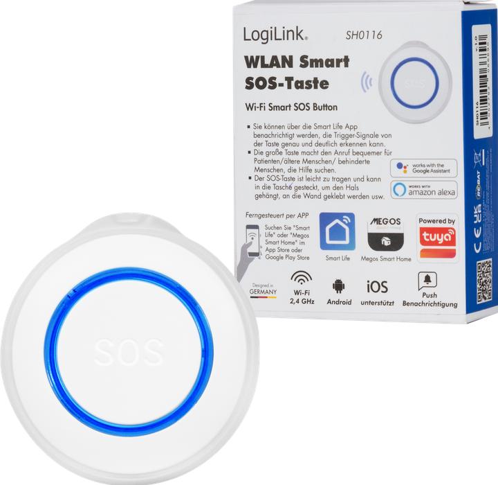 Actual product image LogiLink Smart Home Wi-Fi SOS Button