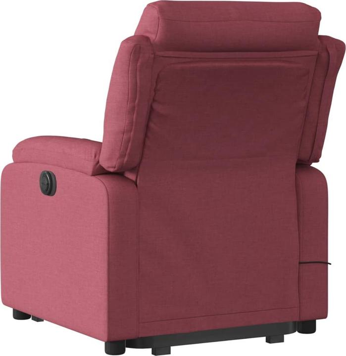 Actual product image vidaXL Electric massage chair with stand-up aid fabric