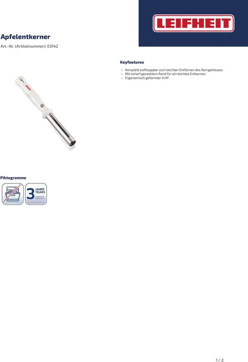 Actual product image Leifheit ComfortLine