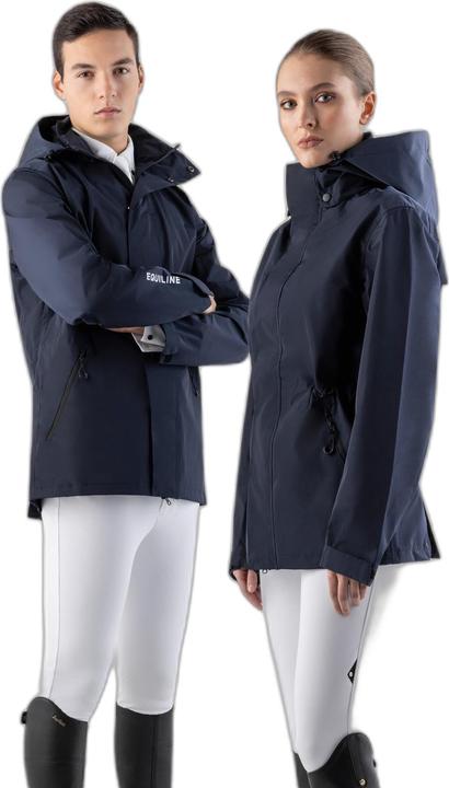 Produktbild Equiline Wasserdichte Reitjacke mit Kapuze (M)