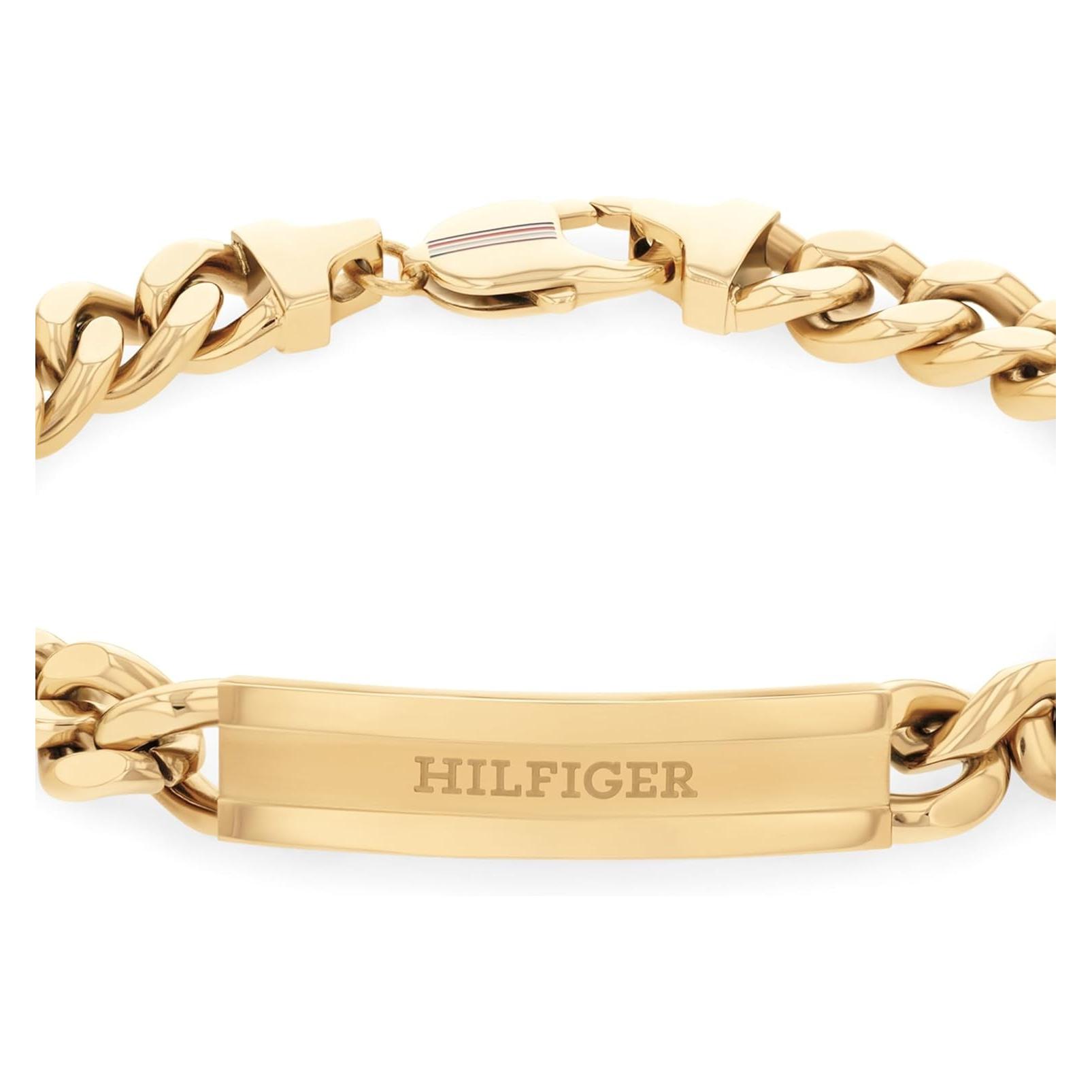 Tommy Hilfiger, Armbanden, Originele Vergulde Armband 2790580, (19 cm)