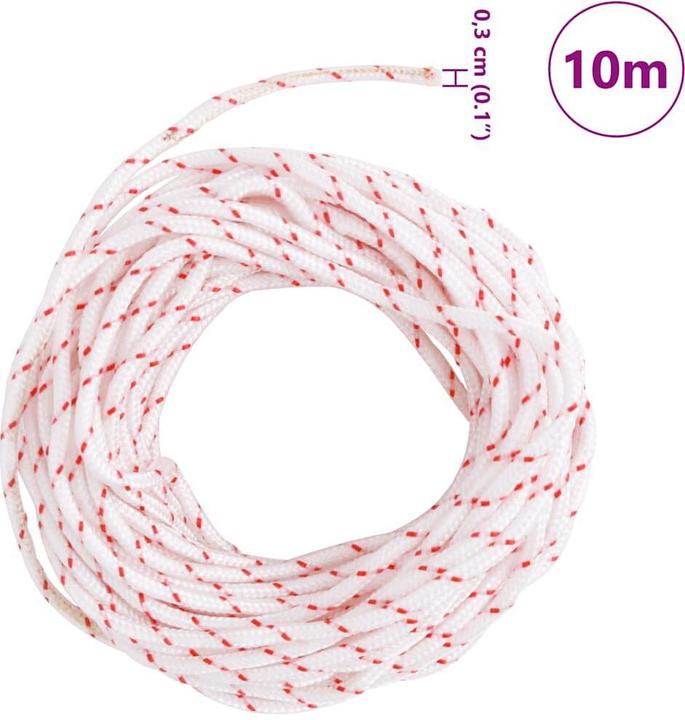 Image du produit VidaXL Corde de démarrage et Ø3 mm 10 m nylon (10 m)
