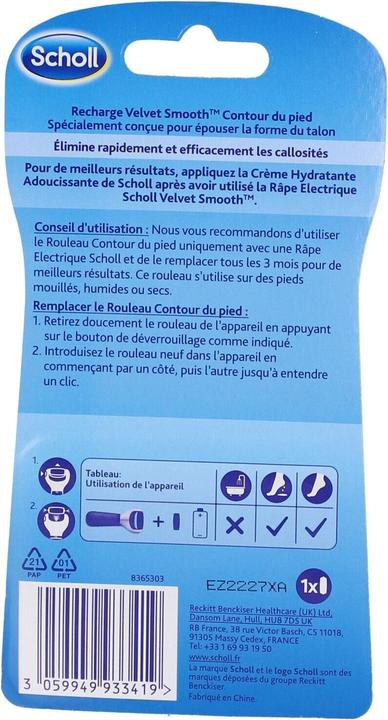 Produktbild Scholl Velvet Smooth Replacement Foot Contour Roller