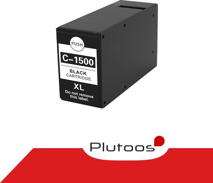 Actual product image Plutoos Canon PGI-1500 Cartridge XL, Black (FC)