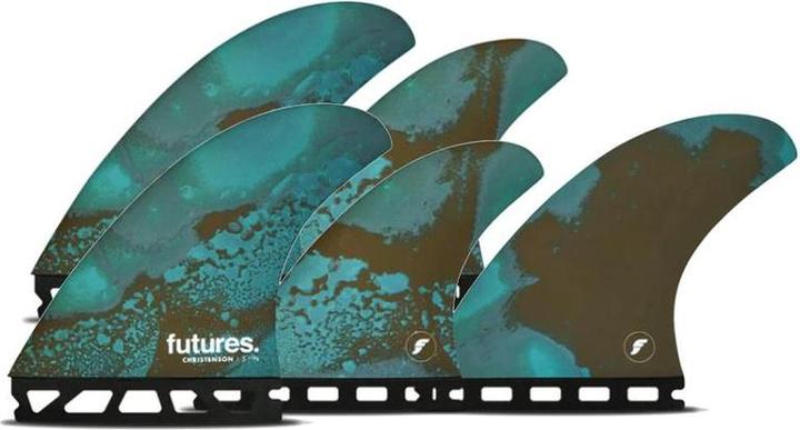 Futures Quad Thruster 5 Fin Set Christenson Honeyc