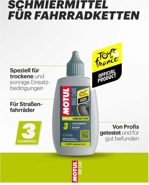 Actual product image Motul Chain Lube Dry (100 ml, Chain oil)