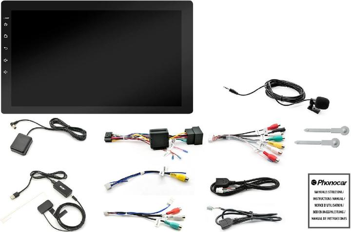 Actual product image Phonocar Mediastation (Android car, Apple Carplay)