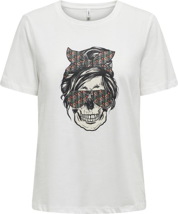 Produktbild Only Onlstella Life S/S Skull Top Cs Jrs (L)