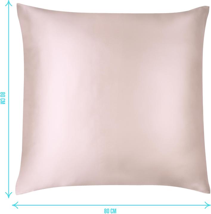 Actual product image Aspero 2x satin pillowcases 80x80 cm Enna - 9069 (Pillowcase, 80 x 80 cm)