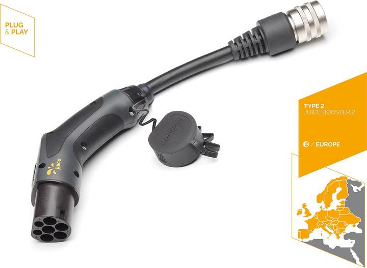 Produktbild Juice Technology Juice Booster 2 Adapter (Typ 2, 22 kW, 32 A, 6.20 m)