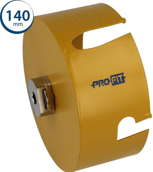 Image du produit Pro-Fit ProFit Multi Purpose HM hulsav med adapter, 140 mm (140 mm)