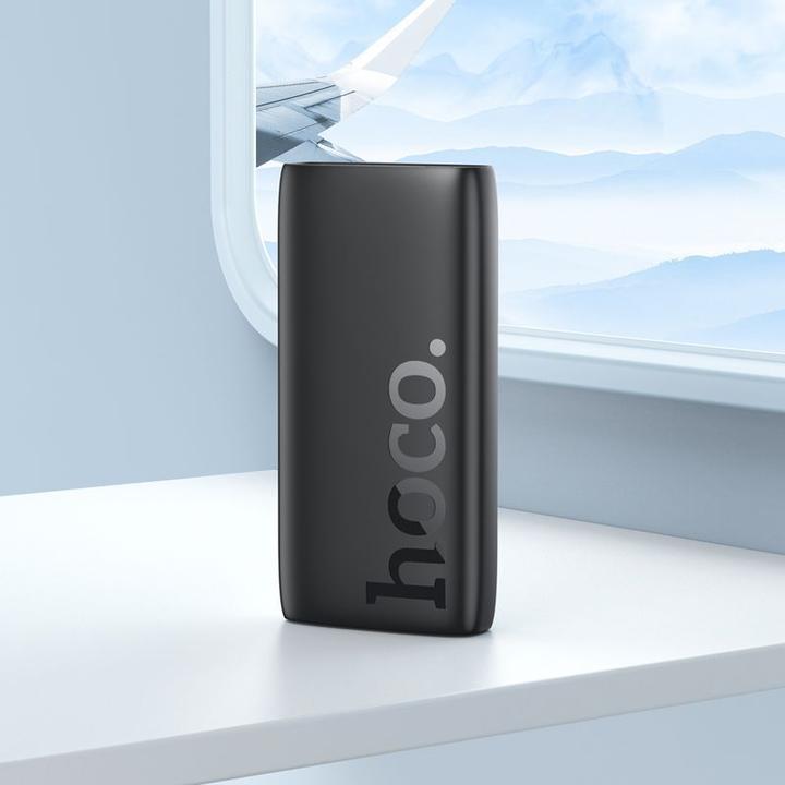 Actual product image Hoco Power bank Powerbank 20000 mAh QC PD 3A 22,5W J122A black (20000 mAh, 22.50 W, 74 Wh)