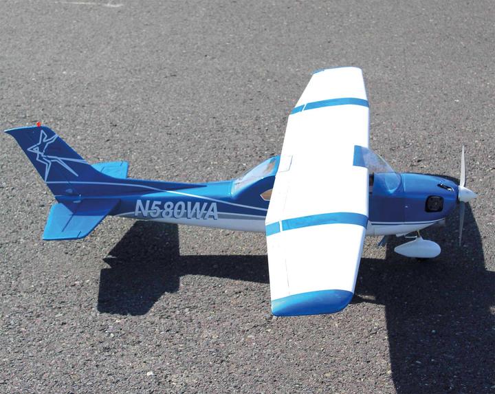 Actual product image Seagull Models SG-Models ) Cessna 182 Turbo Skyline ARF 1,75m 69" 40-46 blue/white (Scale Helicopter)