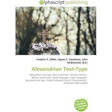 Alexandrian Text-Type, Sachbücher
