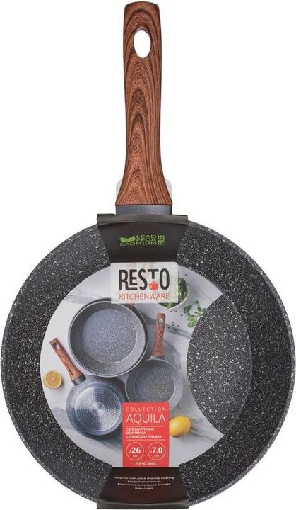 Produktbild Resto FRITTIERPFANNE D26 H7,0CM (26 cm, Bratpfanne, Aluminium)
