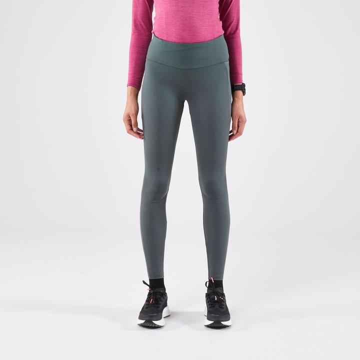 Produktbild Kiprun Lauftights lang Damen - Run 500 Warm grün (W33/L31)
