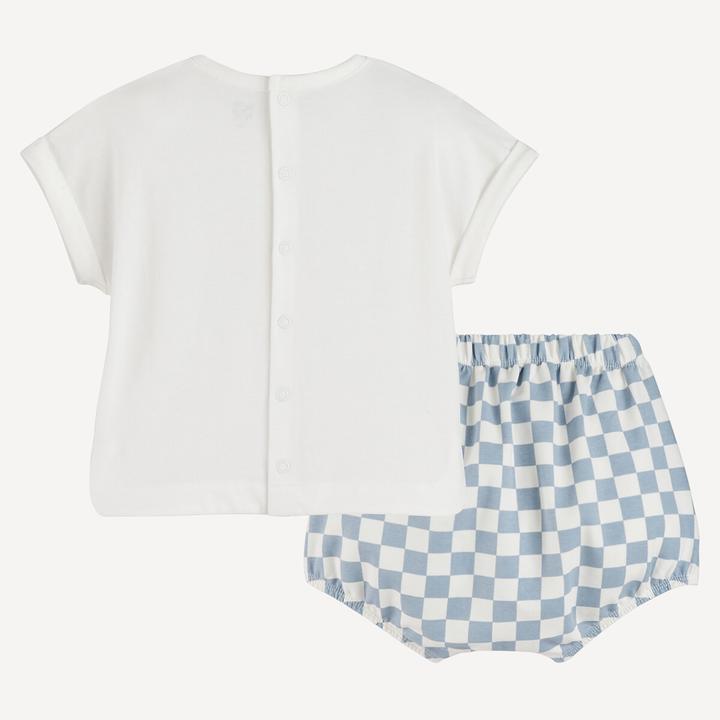 Actual product image La Redoute Collections 2-teiliges Set aus T-Shirt und kurzer Hose (86)