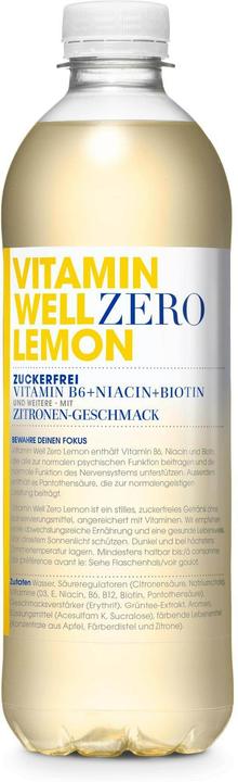 Actual product image Vitamin Well Zero Lemon (Lemon, 12x)
