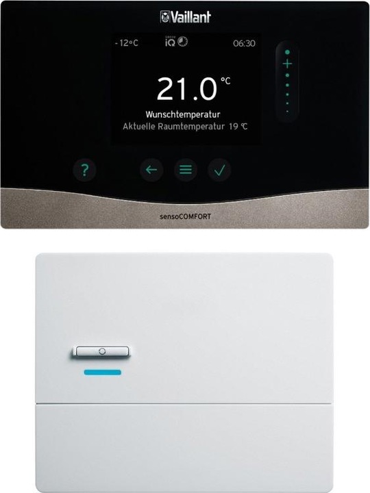 Image du produit Vaillant Régulateur de chauffage radio sensoCOMFORT VRC 720f,interface eBUS