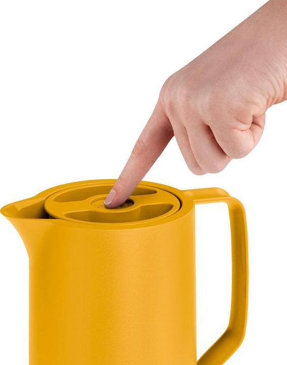 Actual product image Emsa MOTIVA Vacuum Jug 1L Mustard Yellow (1 l)