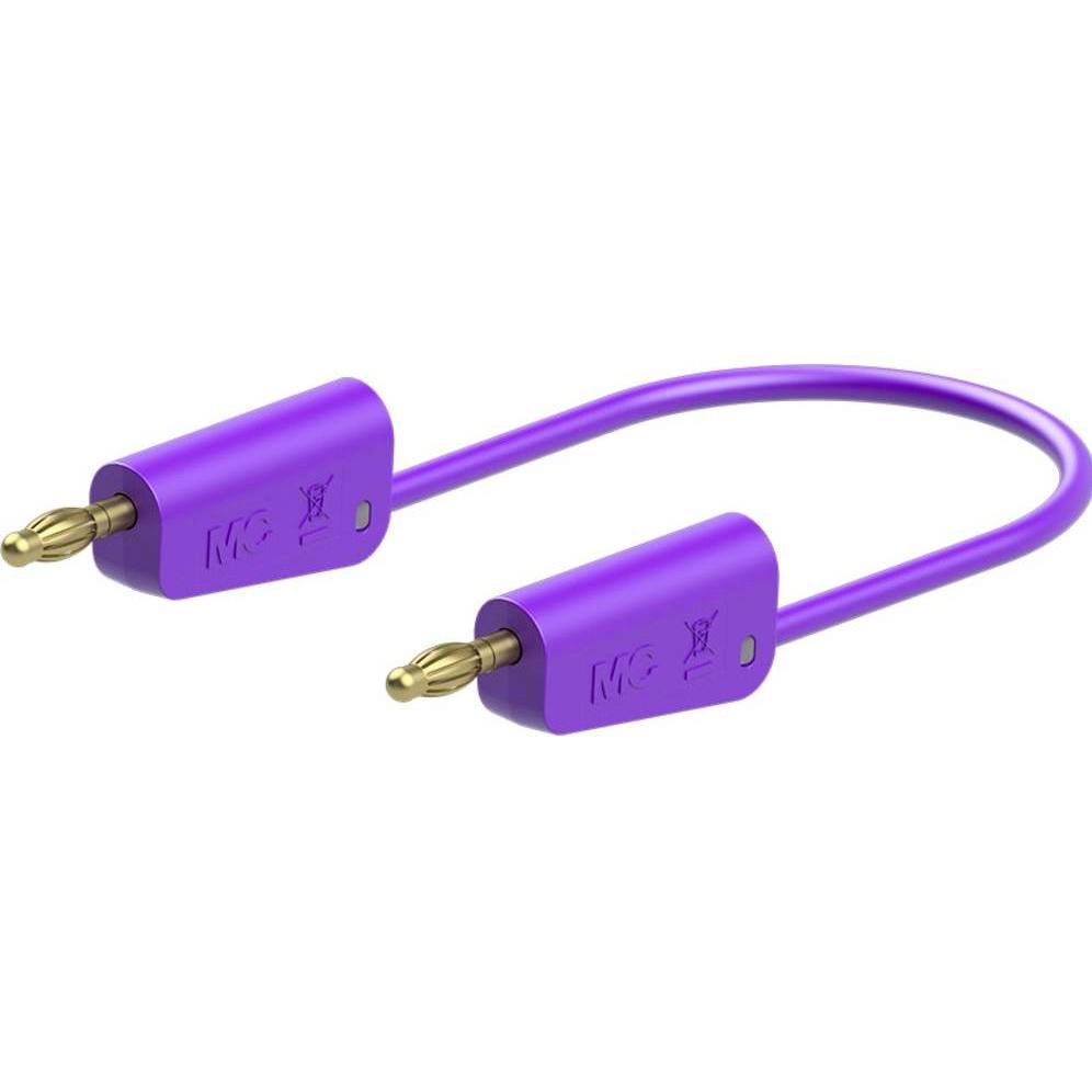 Stäubli, Messleitung, LK-4A-S10 Messleitung ( - ) 25 cm Violett 1 St.