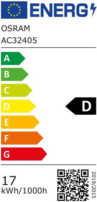 Energy Label Osram LED Retrofit Classic A (E27, 17 W, 2500 lm, 1 x, G)