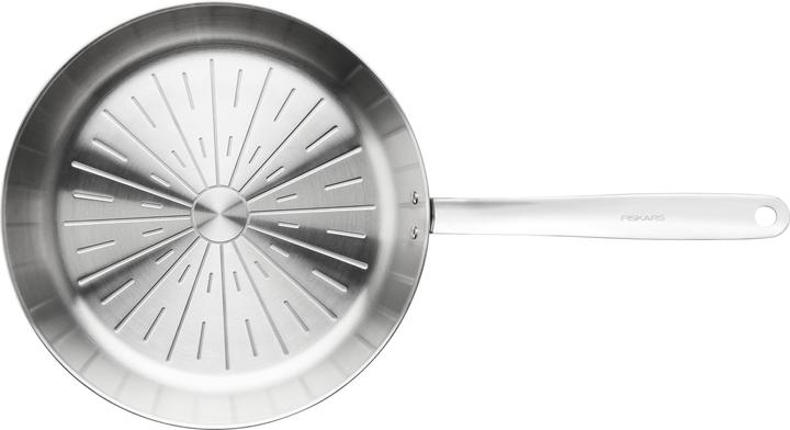 Actual product image Fiskars All Steel Pure Frying Pan 28cm (28 cm, Frying pan, Stainless steel)