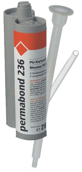 Produktbild Permabond 2K Kartuschenschaum PERMAFIX 236 B2 (210 ml)