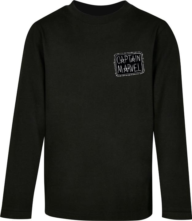 Image du produit Absolute Cult Kids Captain Marvel - Patch Chest Longsleeve - 135433 (146, 152)