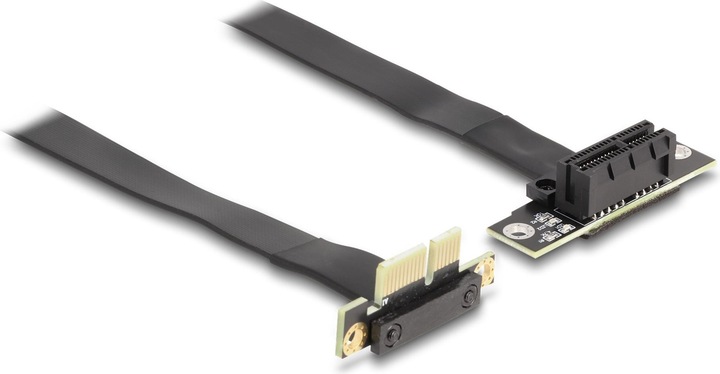 Delock Riser card PCI Express x1 connector angled 90° to x