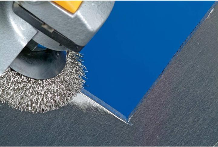 Actual product image Pferd Conical brush unknotted KBU Ø 115 x 10 mm M14 stainless steel wire 0,35 for angle grinder 1 pc.
