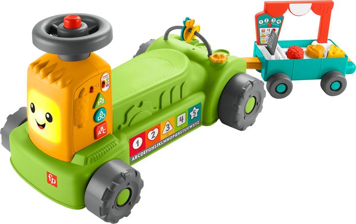 Produktbild Fisher-Price Lernspass 4-in-1 Markt-Traktor (D,E, F)