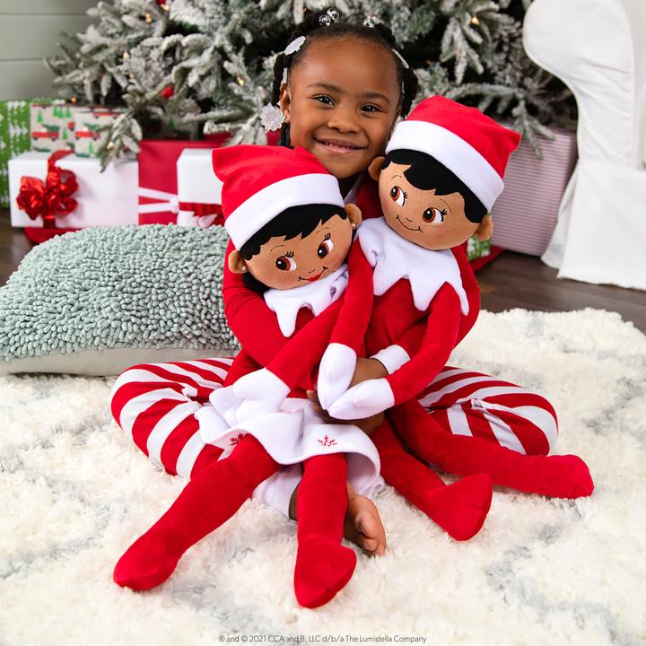 Produktbild Elf on the Shelf Plushee Pals® Huggable Girl Dark
