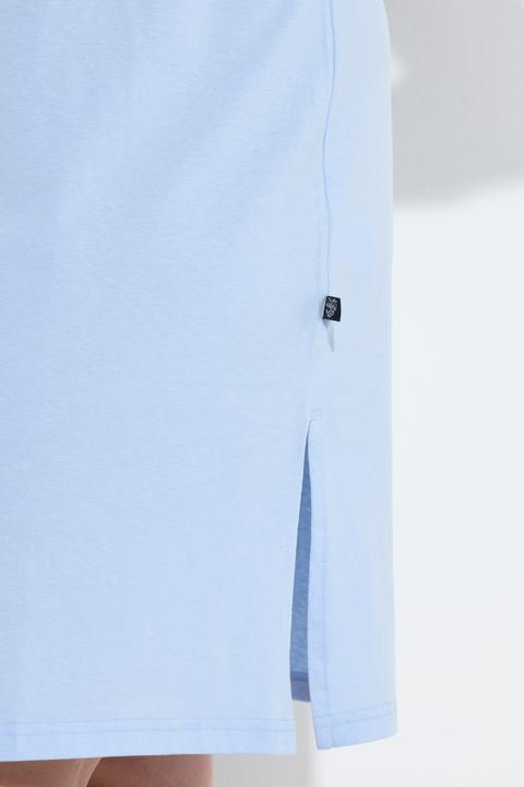 Actual product image Ulla Popken 2 Pack Short Sleeve Nightshirts - Dot, Solid (46)