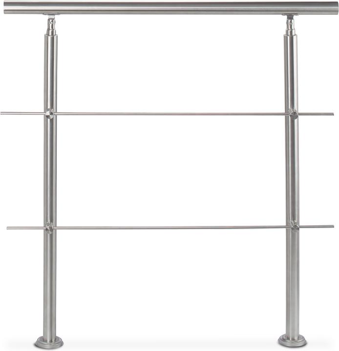Produktbild Relaxdays Treppengeländer 1,5m (Edelstahl)