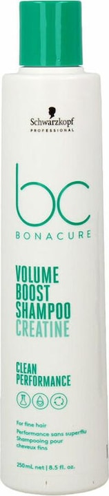 Schwarzkopf Kräftigendes Shampoo Bonacure Volumen Boost Creatine (250 ml) (250 ml, Flüssiges Shampoo)