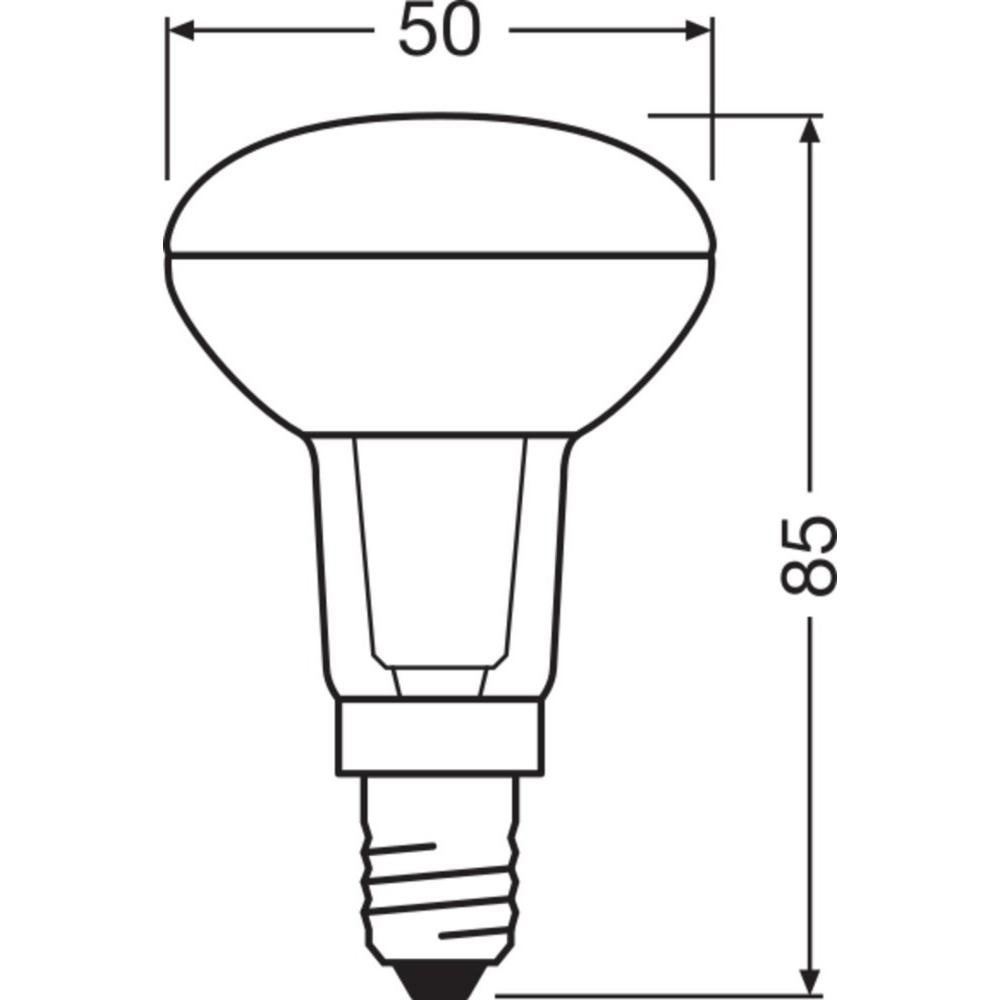 Thumbnail - Ledvance, Leuchtmittel, LED-Reflektorlampe (E14, 5.90 W, 350 lm, 1 x, G)