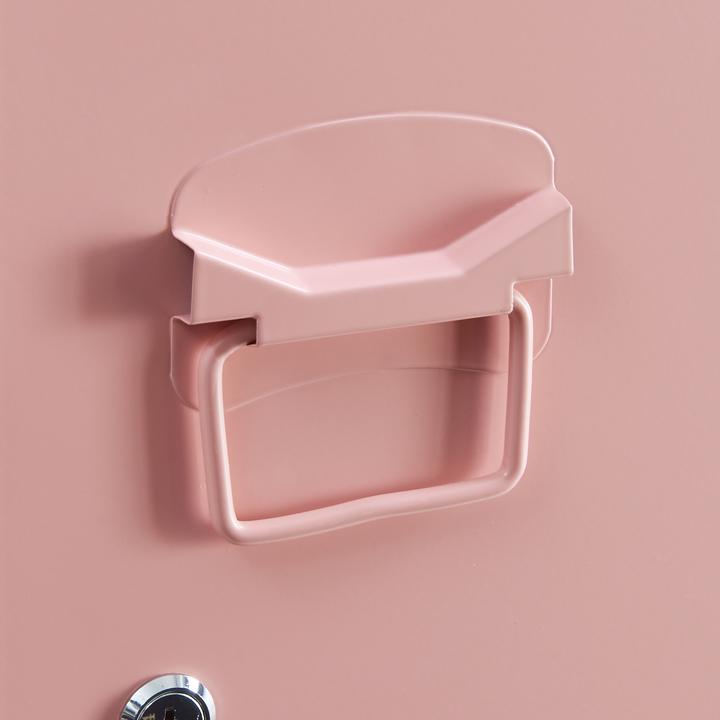 Image du produit En.Casa Einzelspind Kurikka 137x38x38 cm Rosa (38 x 38 x 20 cm)