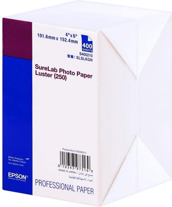 Actual product image Epson SureLab (250 g/m², 10 x 15 cm, 400 pcs.)