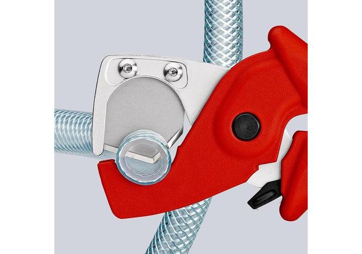 Actual product image Primium PRIM 9020185SB Knipex hose and protective tube cutter (185 mm)